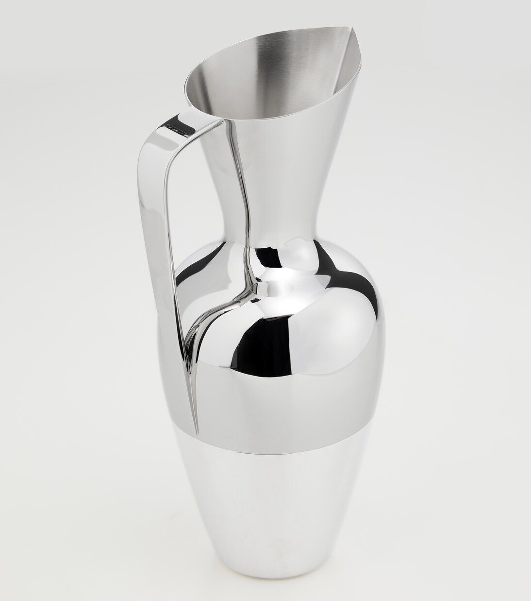 Affinités stainless steel and silver jug | Christofle