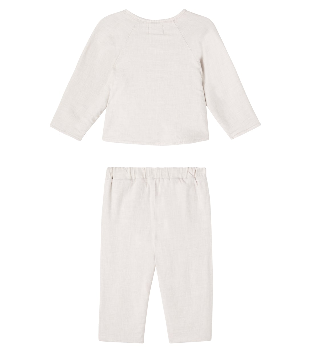 Baby cotton sweatshirt and sweatpants set | Cozmo