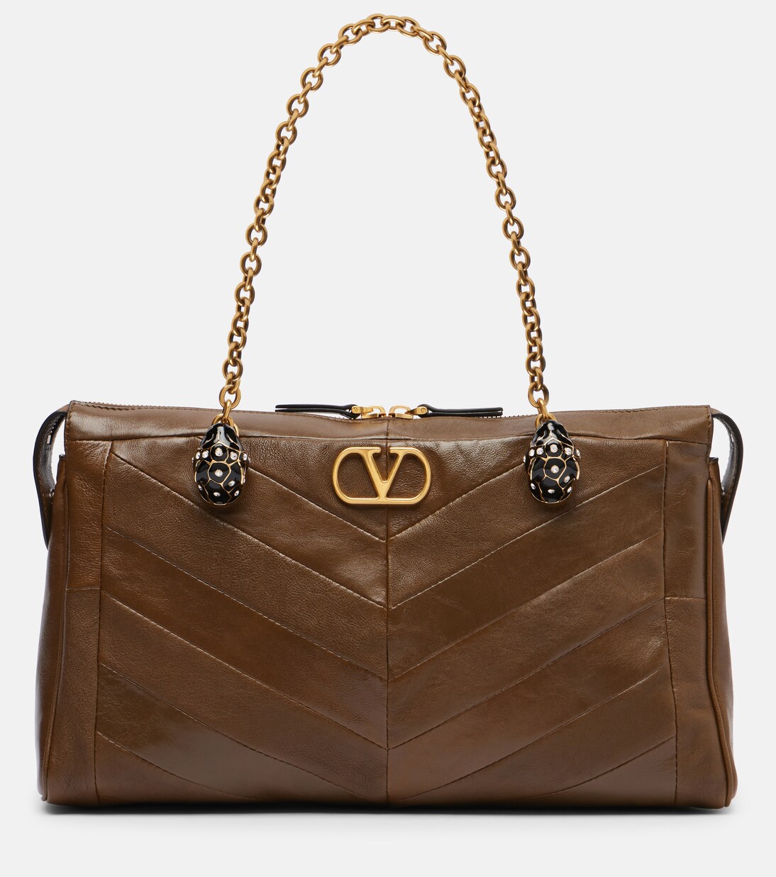 Growl Medium leather tote bag | Valentino Garavani