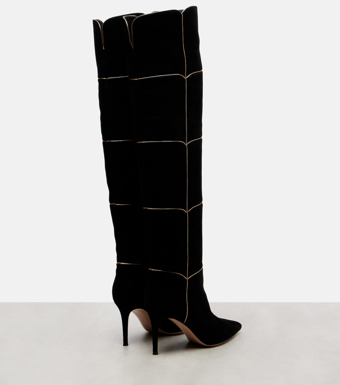 Cuissard 85 suede knee-high boots | Gianvito Rossi
