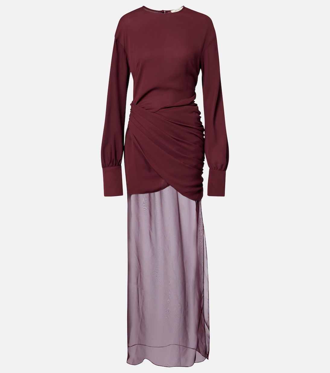 Davina draped maxi dress | Nensi Dojaka