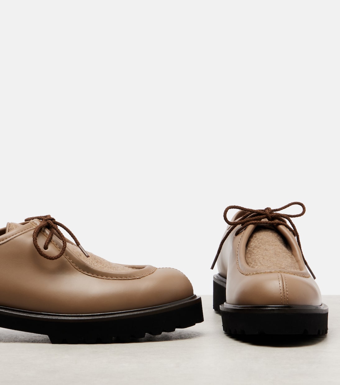 Mocassins Track en cuir | Max Mara