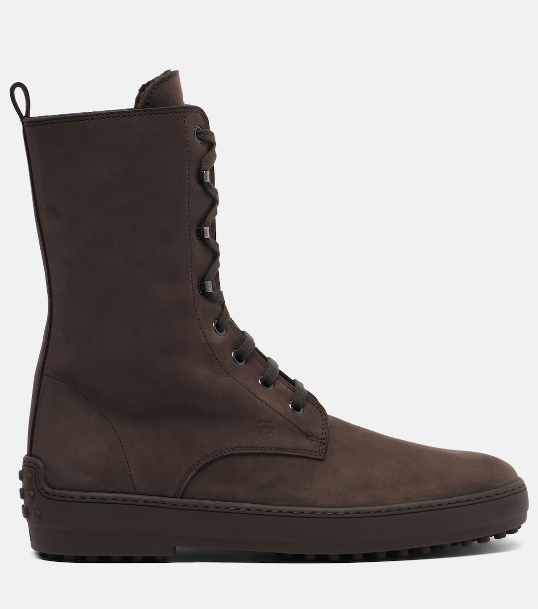 Winter Gommino皮革绑带靴 | Tod's
