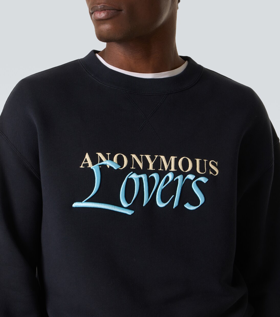Besticktes Sweatshirt Anonymous Lovers | JW Anderson