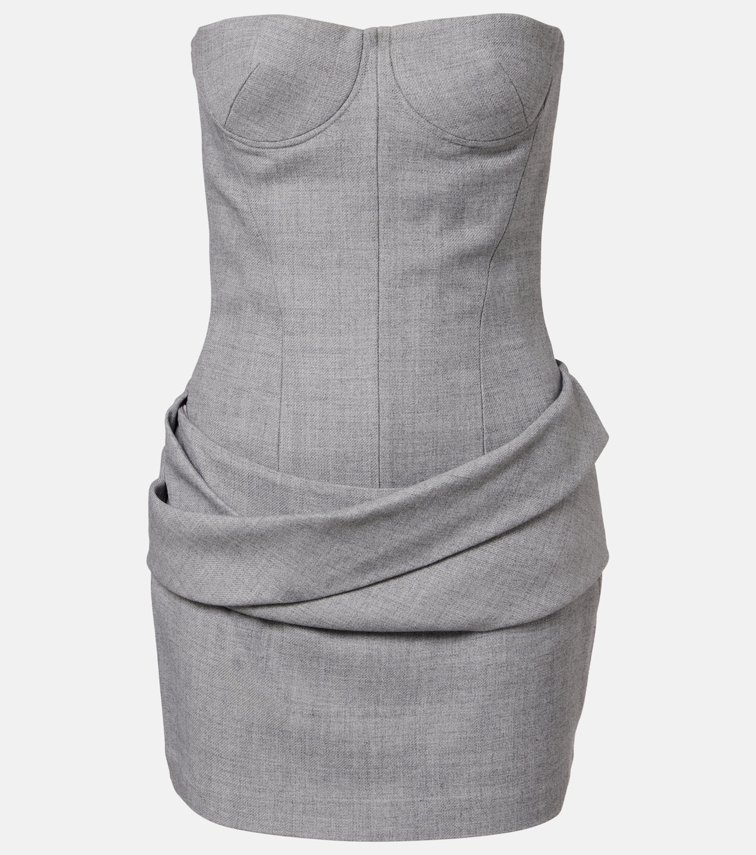 Draped bustier dress | Alex Perry