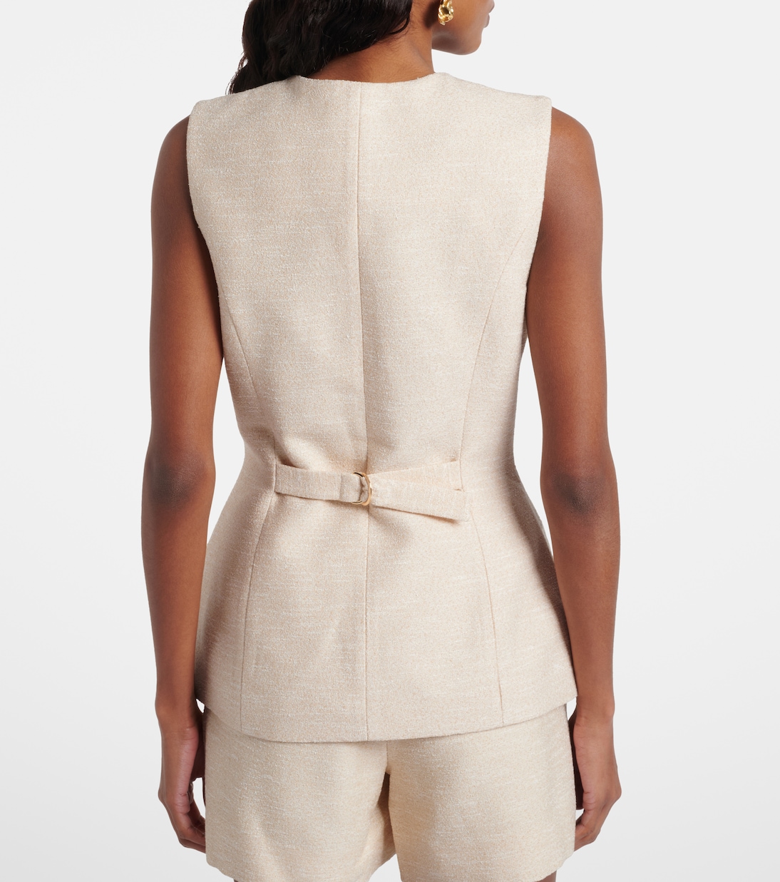 Chaleco Winnie de tweed | Rebecca Vallance
