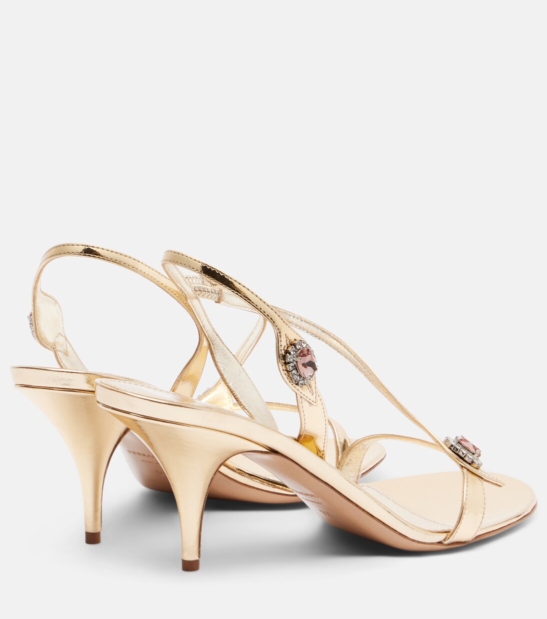 Sandalias Sibilla 70 de piel metalizada | Ferragamo