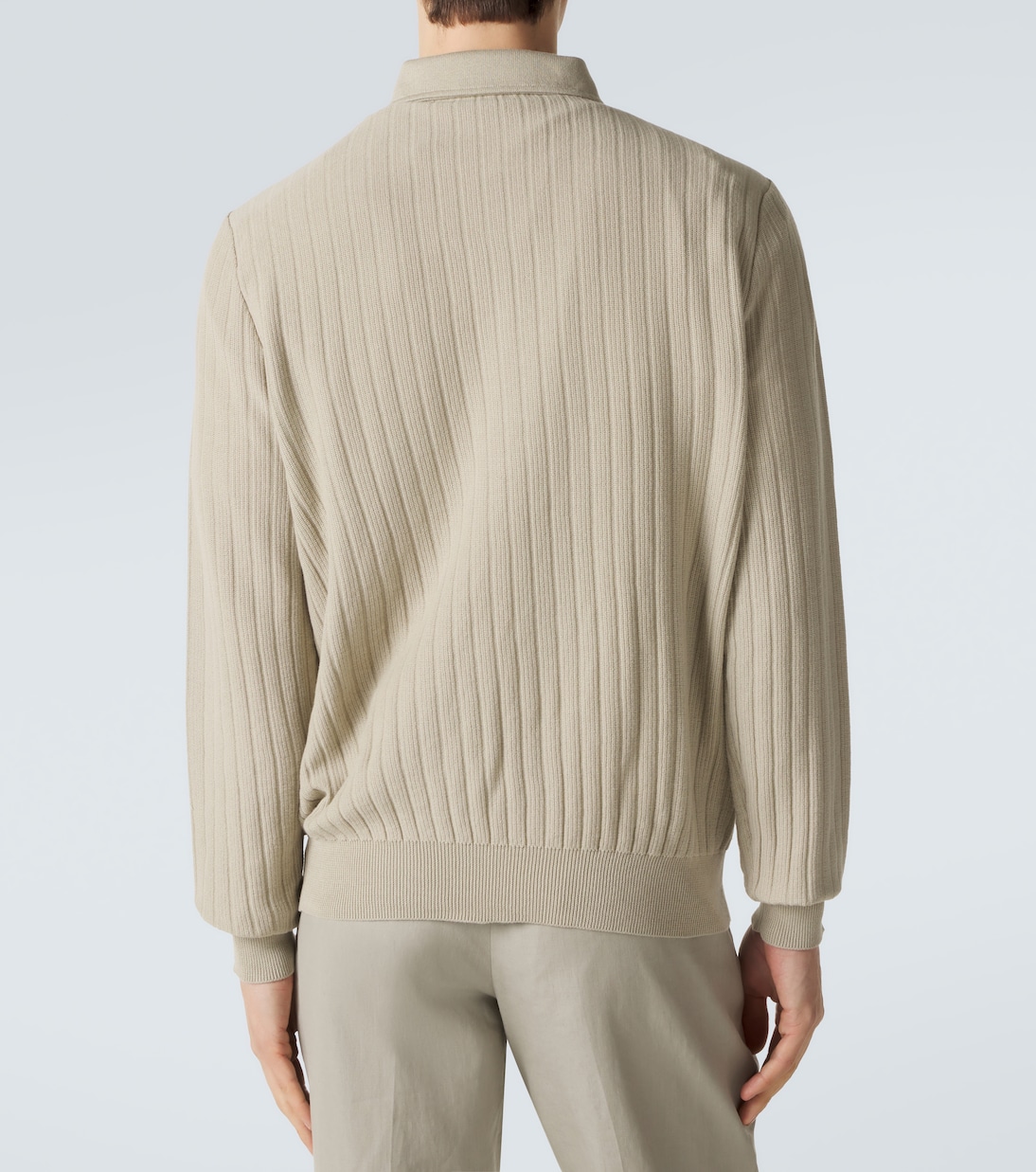 Cotton polo sweater | Lardini