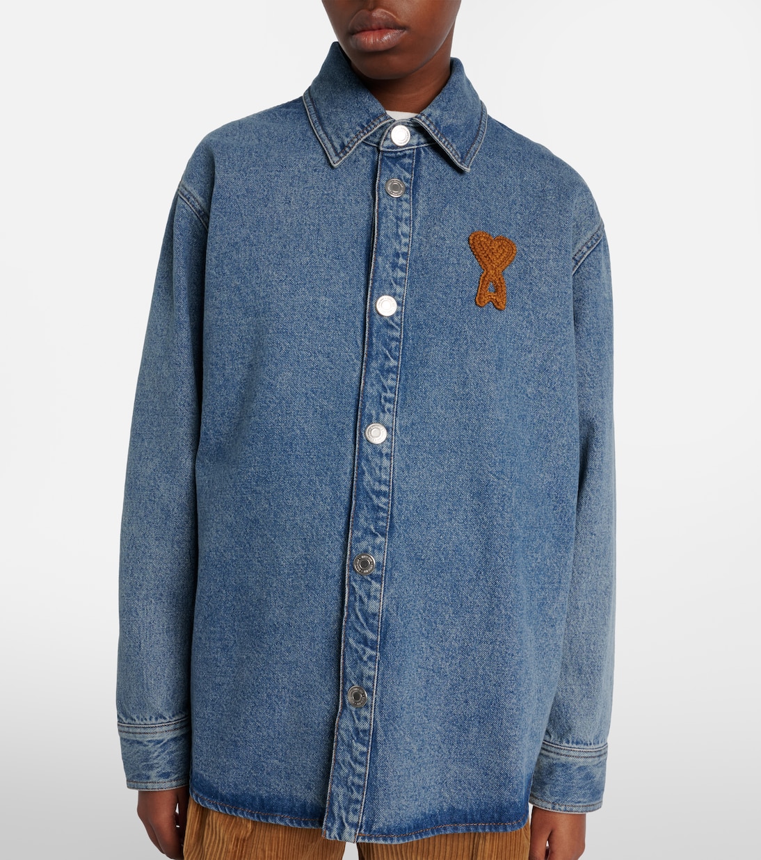 Ami de Cœur denim shirt | Ami Paris