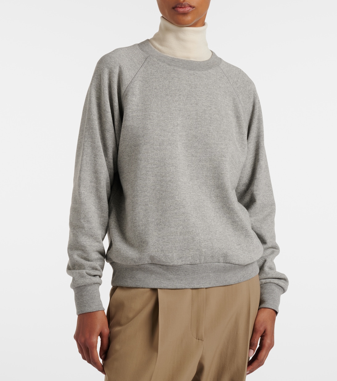 Felpa Eulalia in cotone e cashmere | The Row