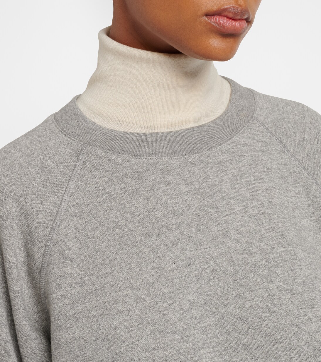 Felpa Eulalia in cotone e cashmere | The Row