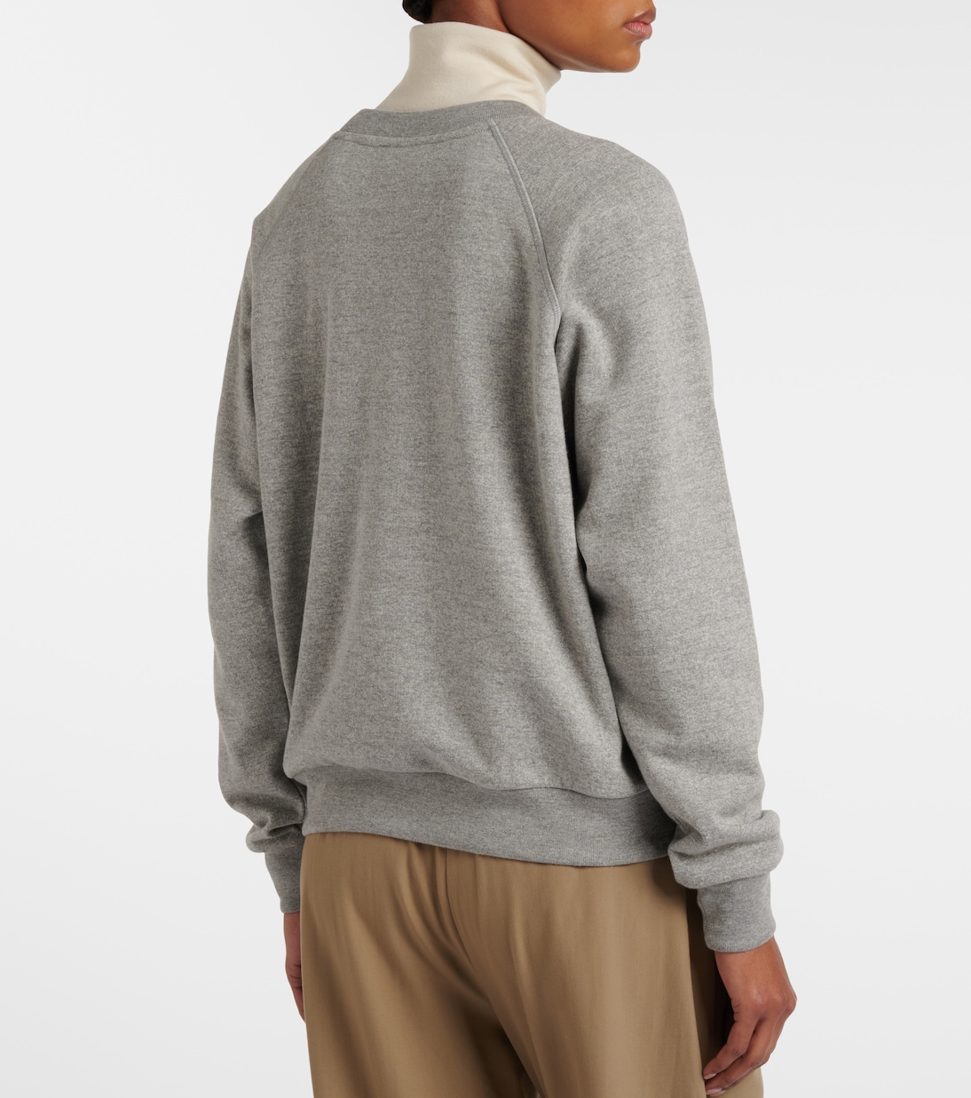 Felpa Eulalia in cotone e cashmere | The Row