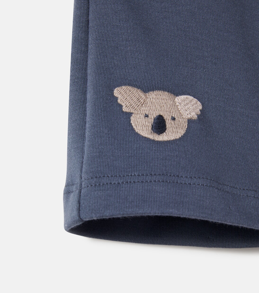 Ithri embroidered cotton Bermuda shorts | Donsje