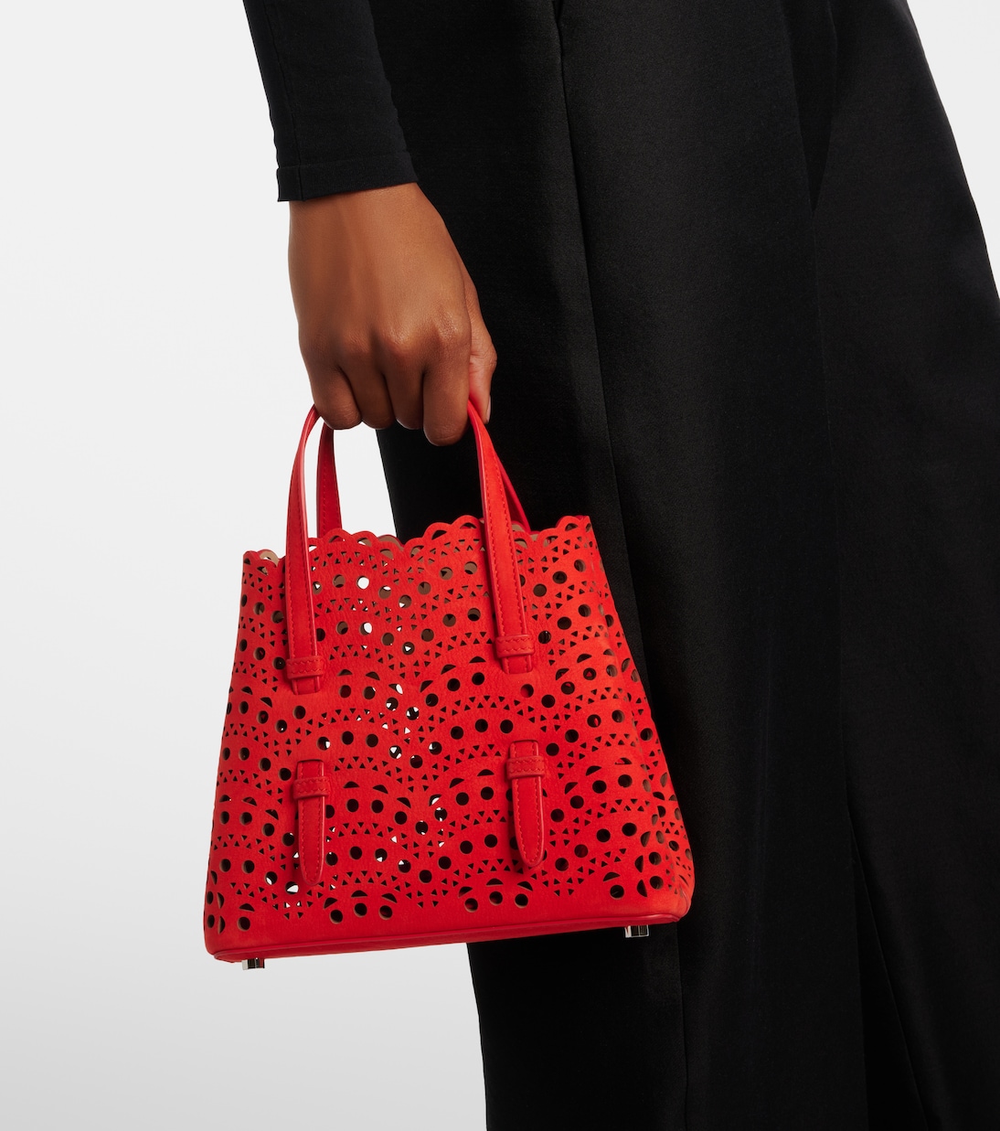 Tote Bag Mina 20 Vienne aus Leder | Alaïa