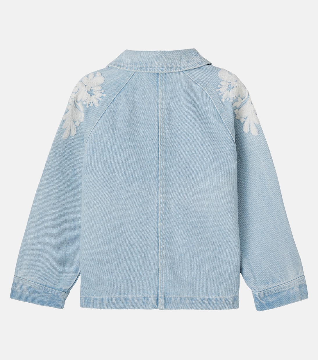 Rafaela embroidered denim jacket | Louise Misha
