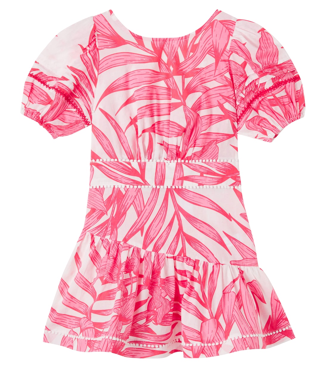 Robe Chantal en coton à fleurs | Poupette St Barth Kids