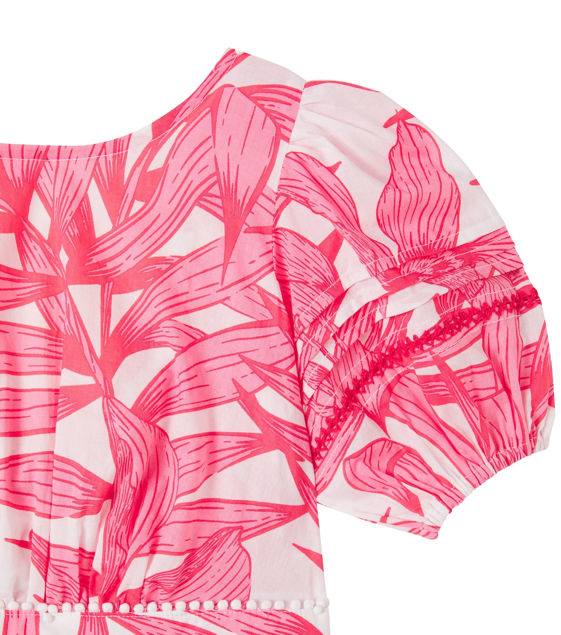 Robe Chantal en coton à fleurs | Poupette St Barth Kids