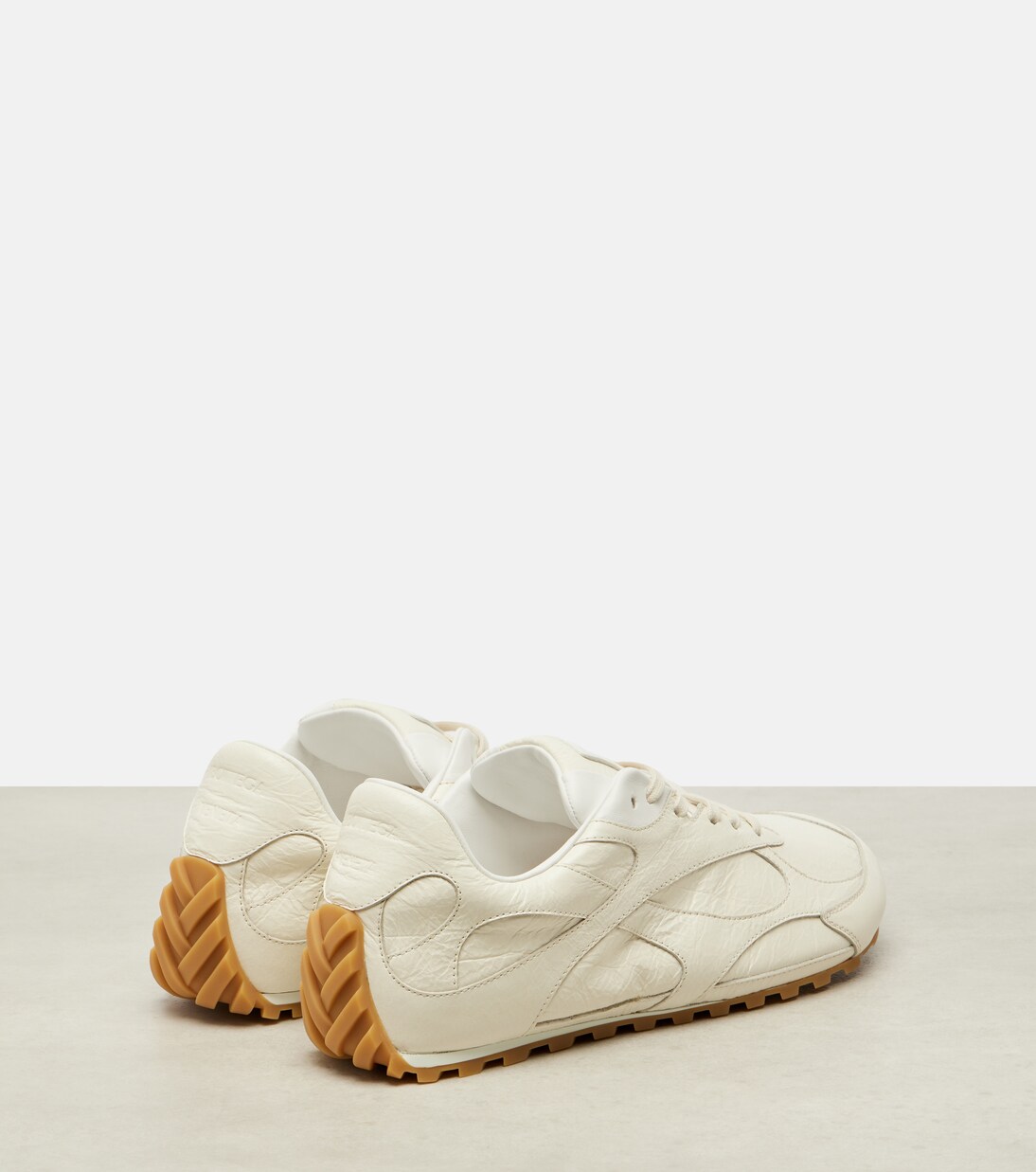 Orbit Flash leather sneakers | Bottega Veneta