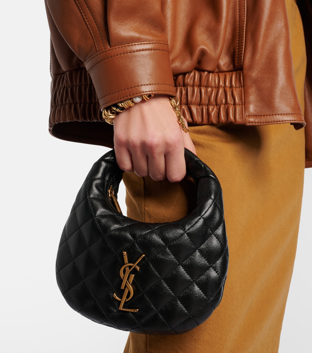 Henkeltasche Icarino Mini aus Leder | Saint Laurent