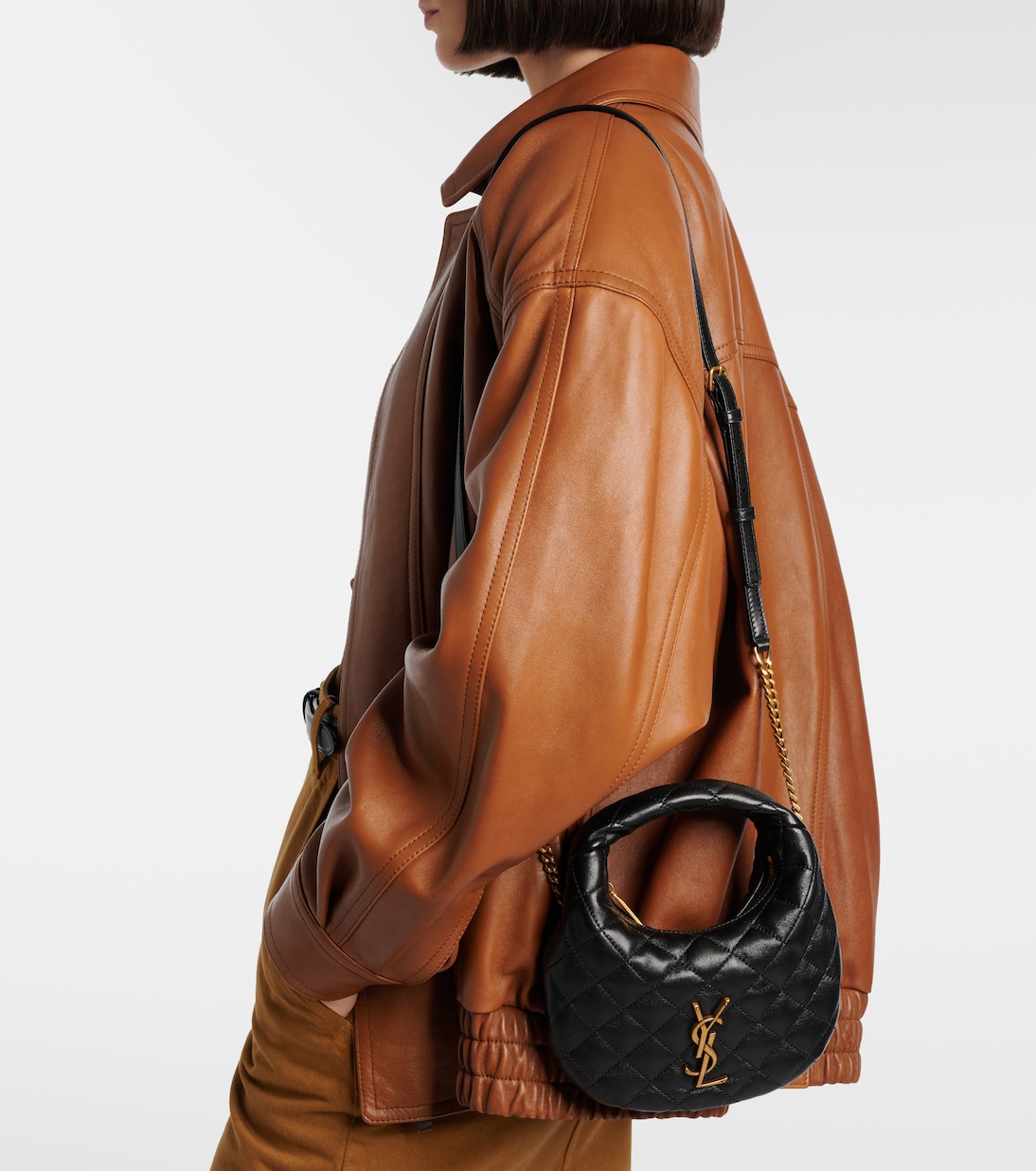 Henkeltasche Icarino Mini aus Leder | Saint Laurent