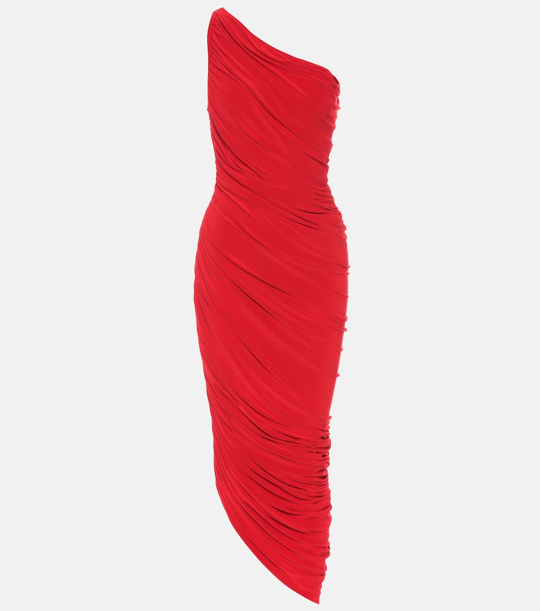 Diana jersey one-shoulder midi dress | Norma Kamali