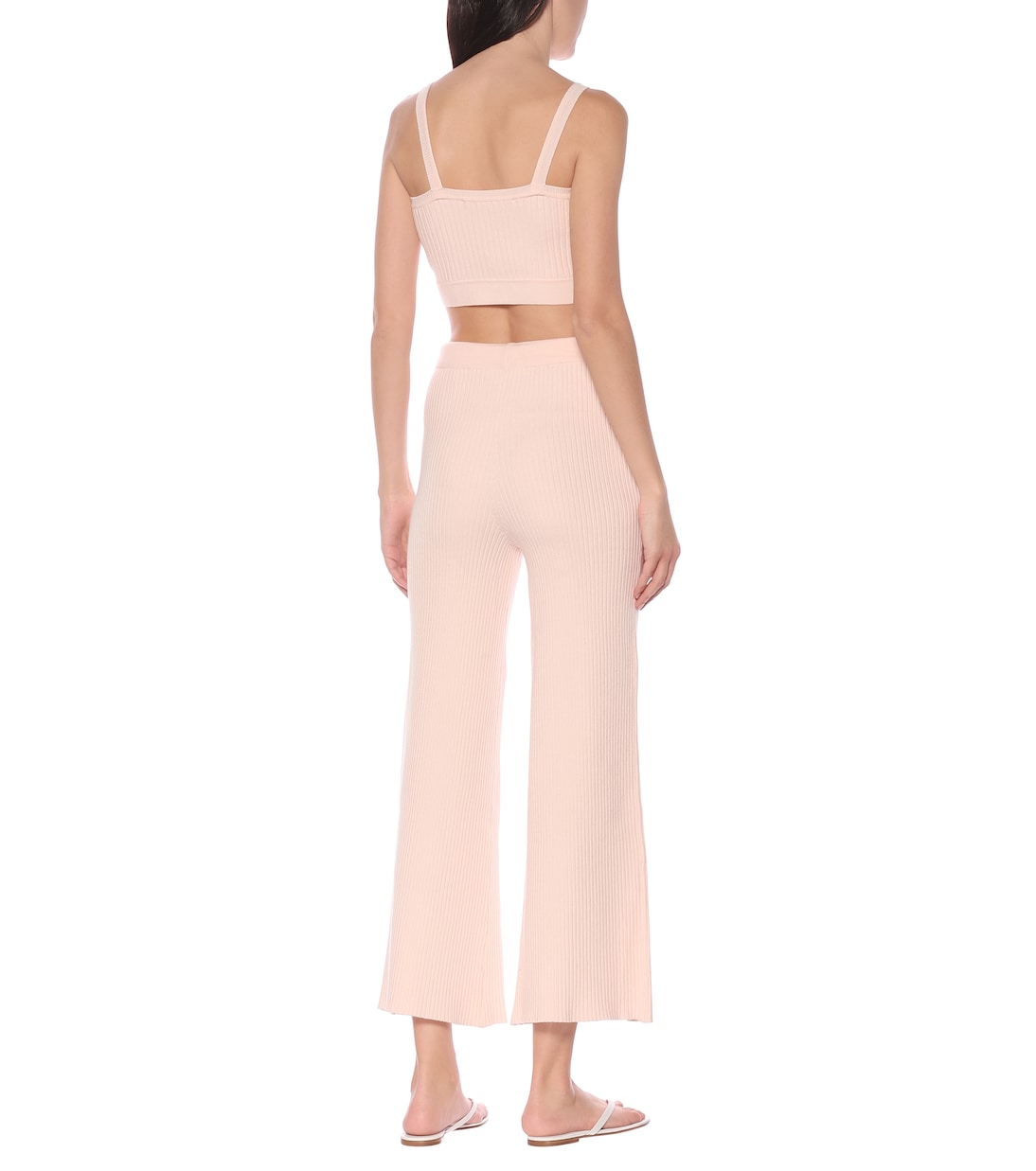 Pantaloni in maglia di misto cotone e seta | Live The Process