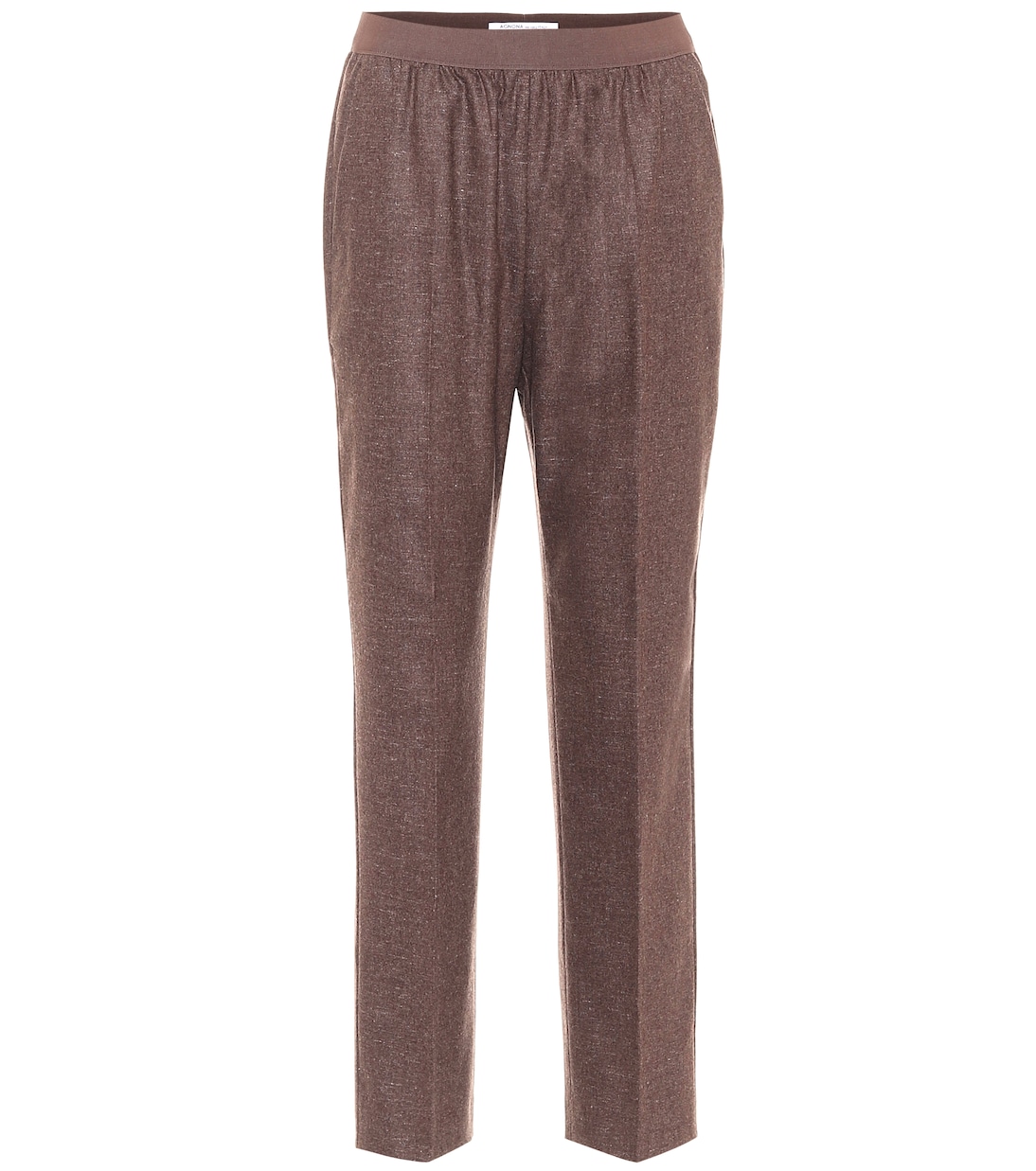 Mohair and wool-blend straight pants | Agnona
