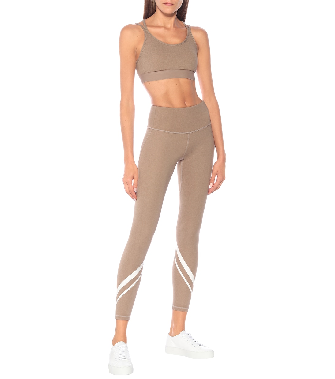 Stretch-jersey sports bra | Tory Sport