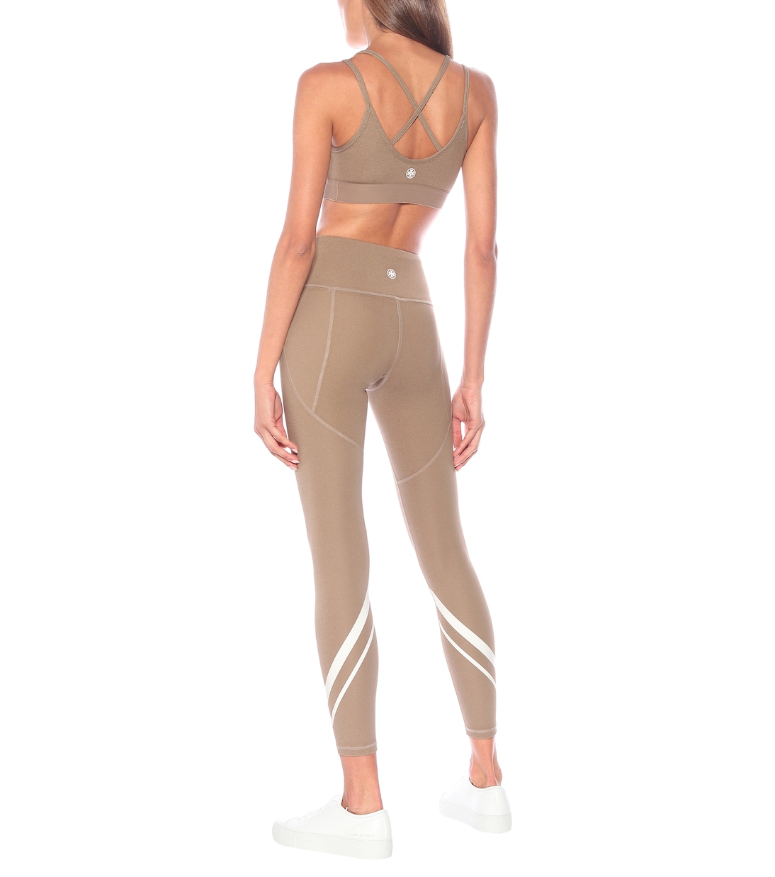 Stretch-jersey sports bra | Tory Sport