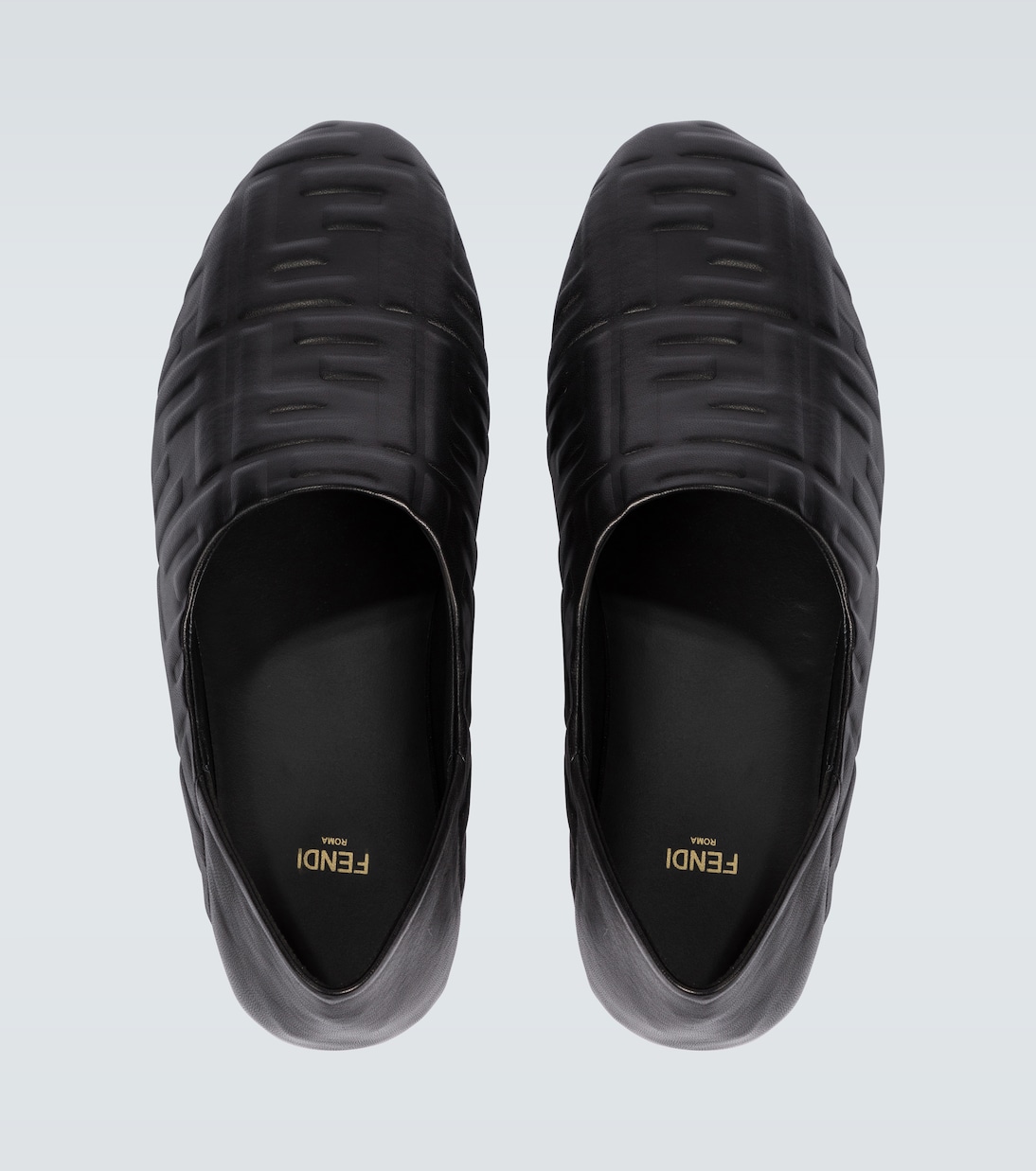 Slip-Ons FF aus Leder | Fendi