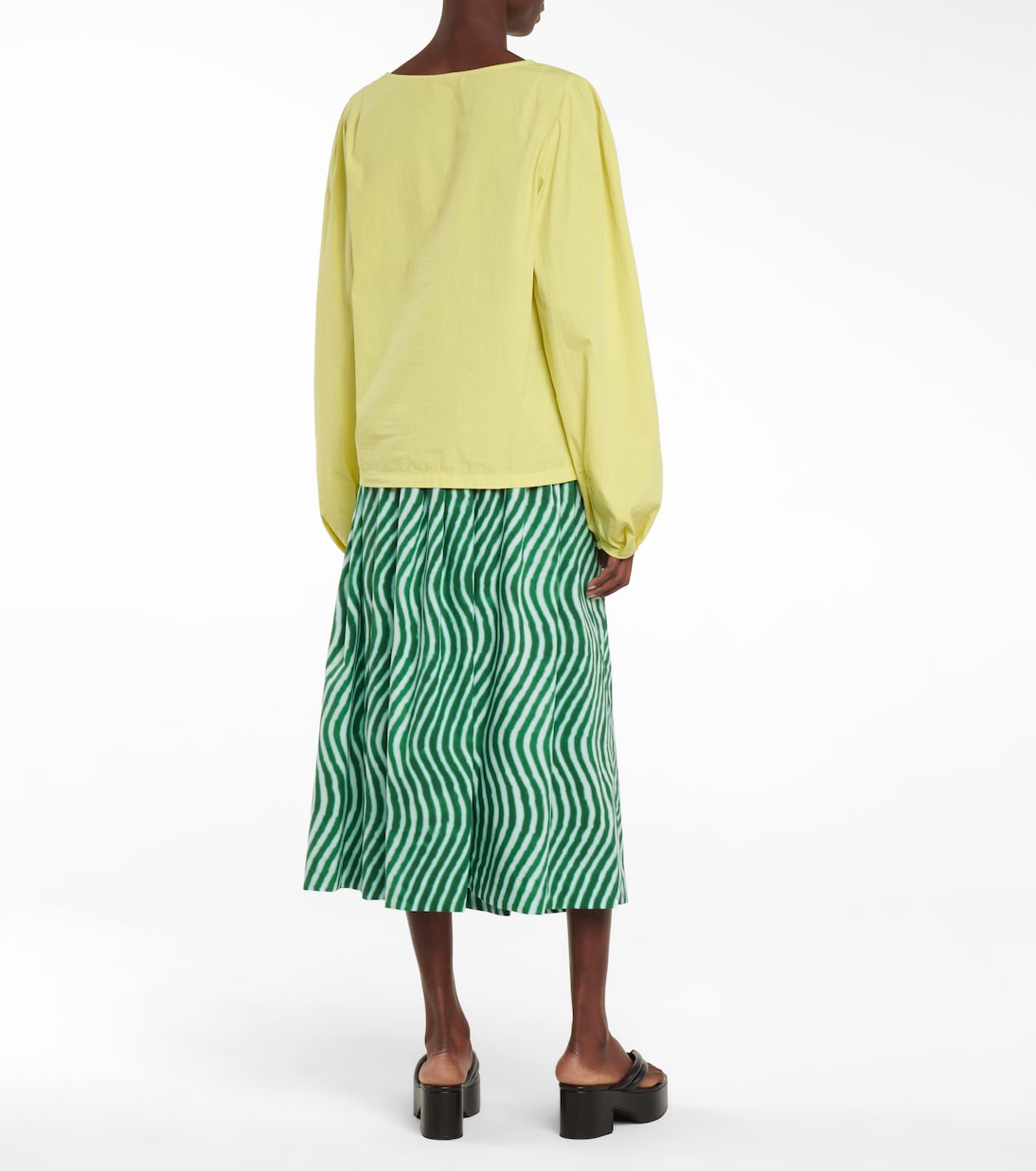 Cotton poplin-blend top | Dries Van Noten