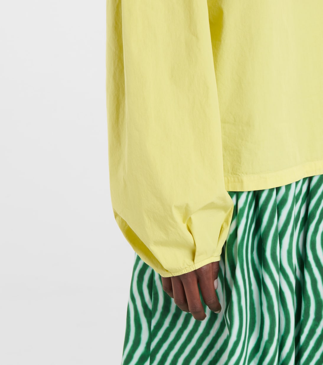 Cotton poplin-blend top | Dries Van Noten