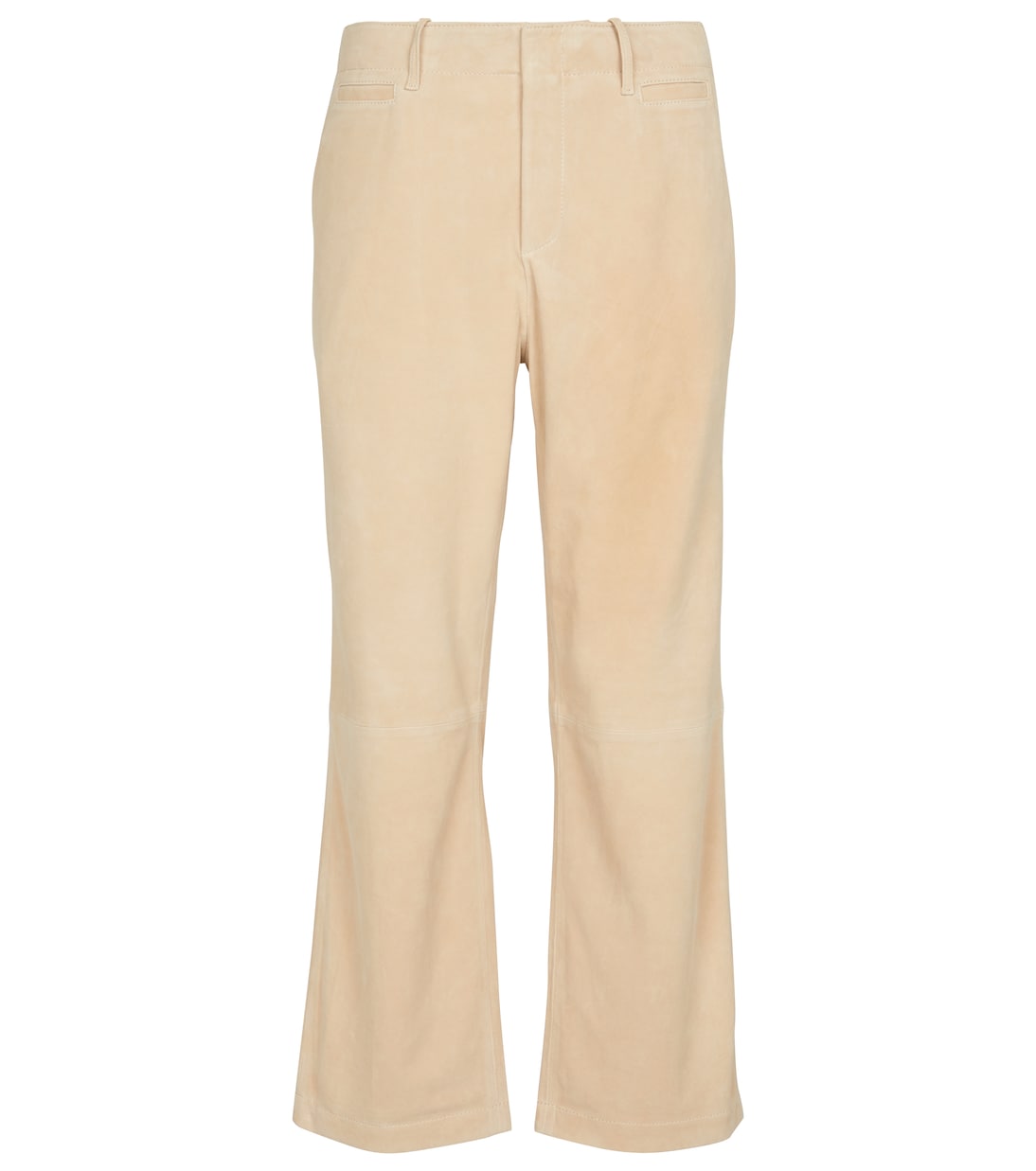 Le Tomboy high-rise suede pants | Frame