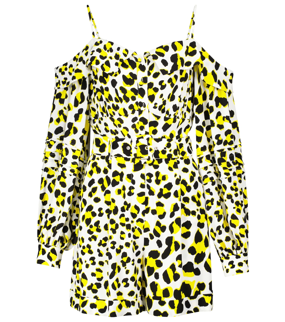 Combi-short Susanna en crêpe à imprimé léopard | Diane von Furstenberg