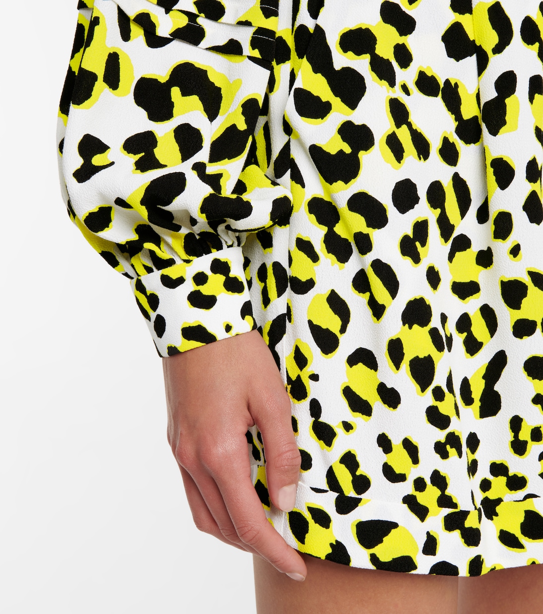 Combi-short Susanna en crêpe à imprimé léopard | Diane von Furstenberg