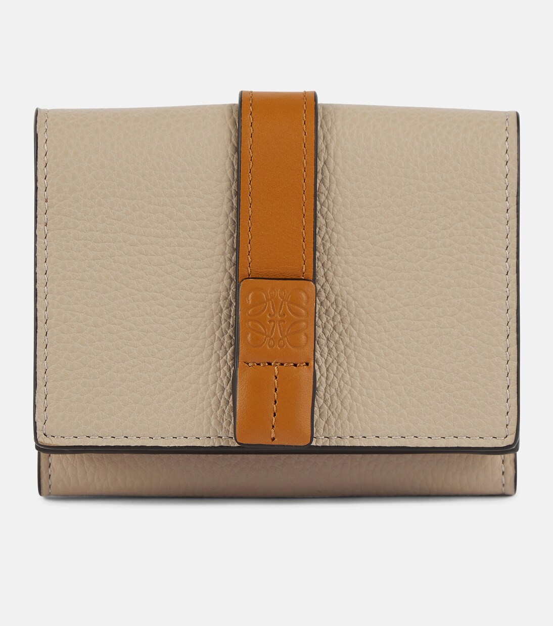 Trifold leather wallet | Loewe