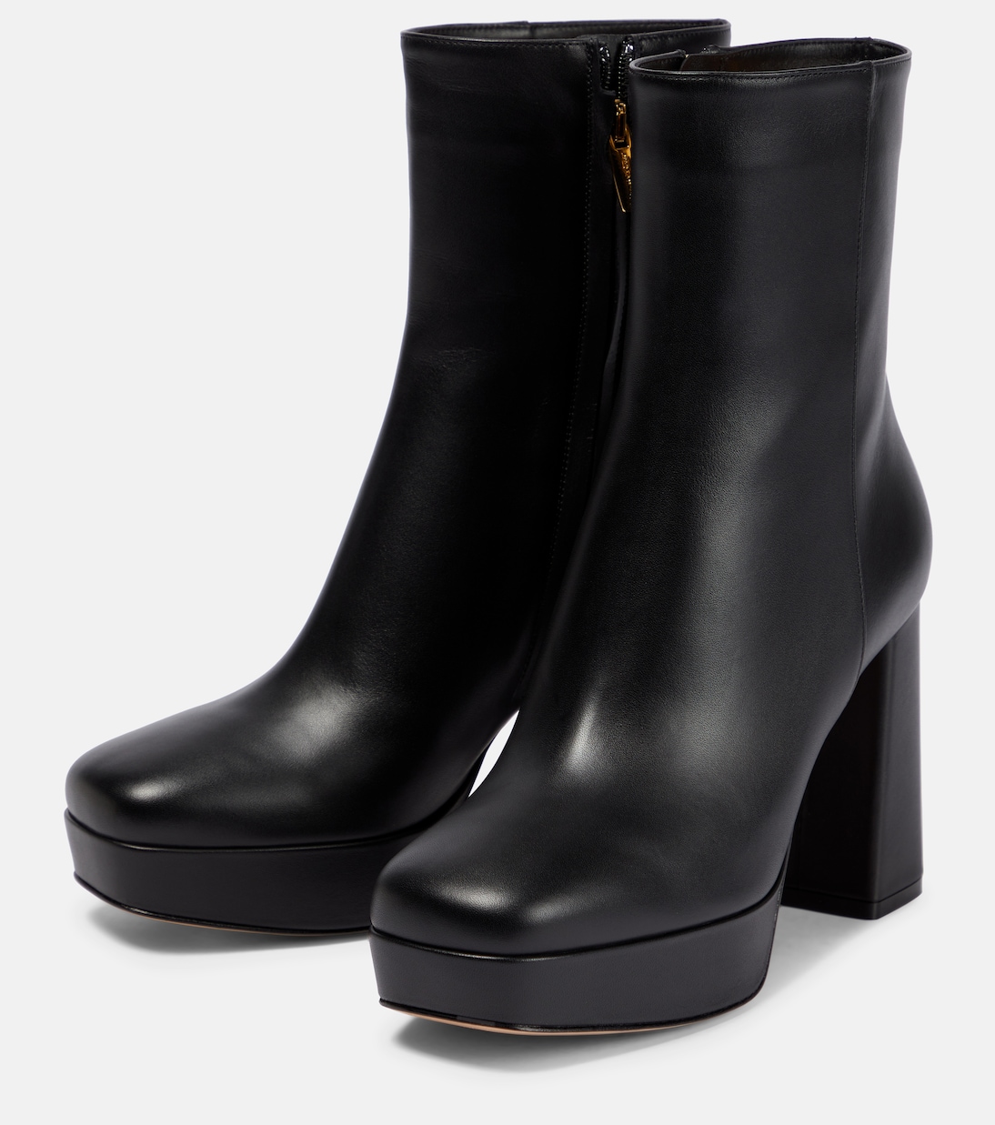 Stivaletti in pelle con plateau | Gianvito Rossi