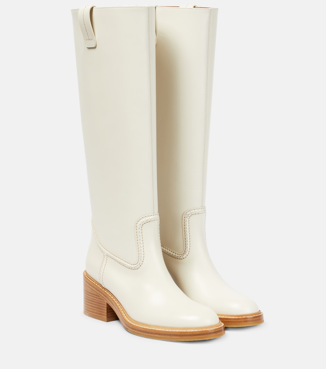 Botas mosqueteras Mallo de piel | Chloé