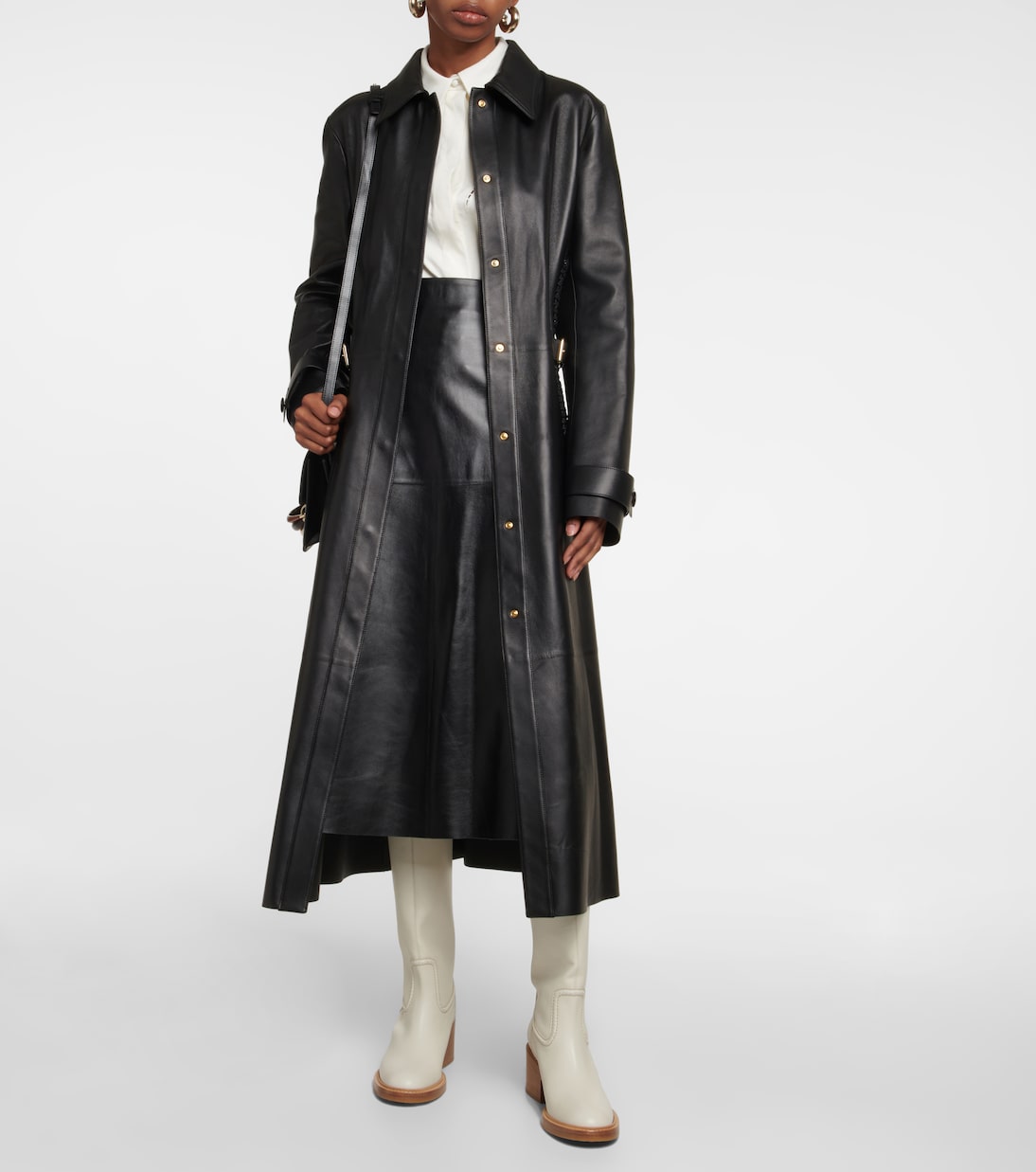Botas mosqueteras Mallo de piel | Chloé