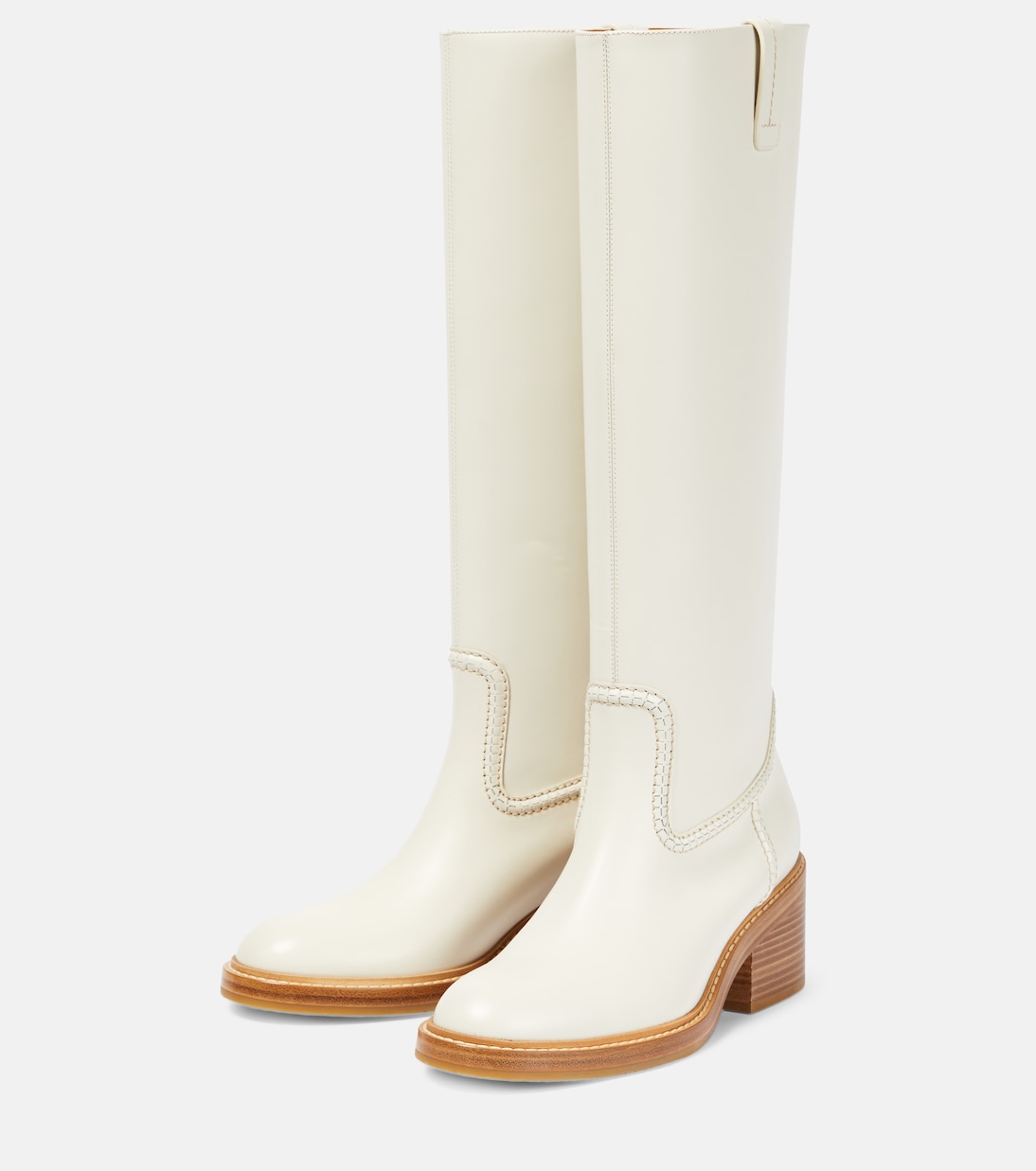 Botas mosqueteras Mallo de piel | Chloé