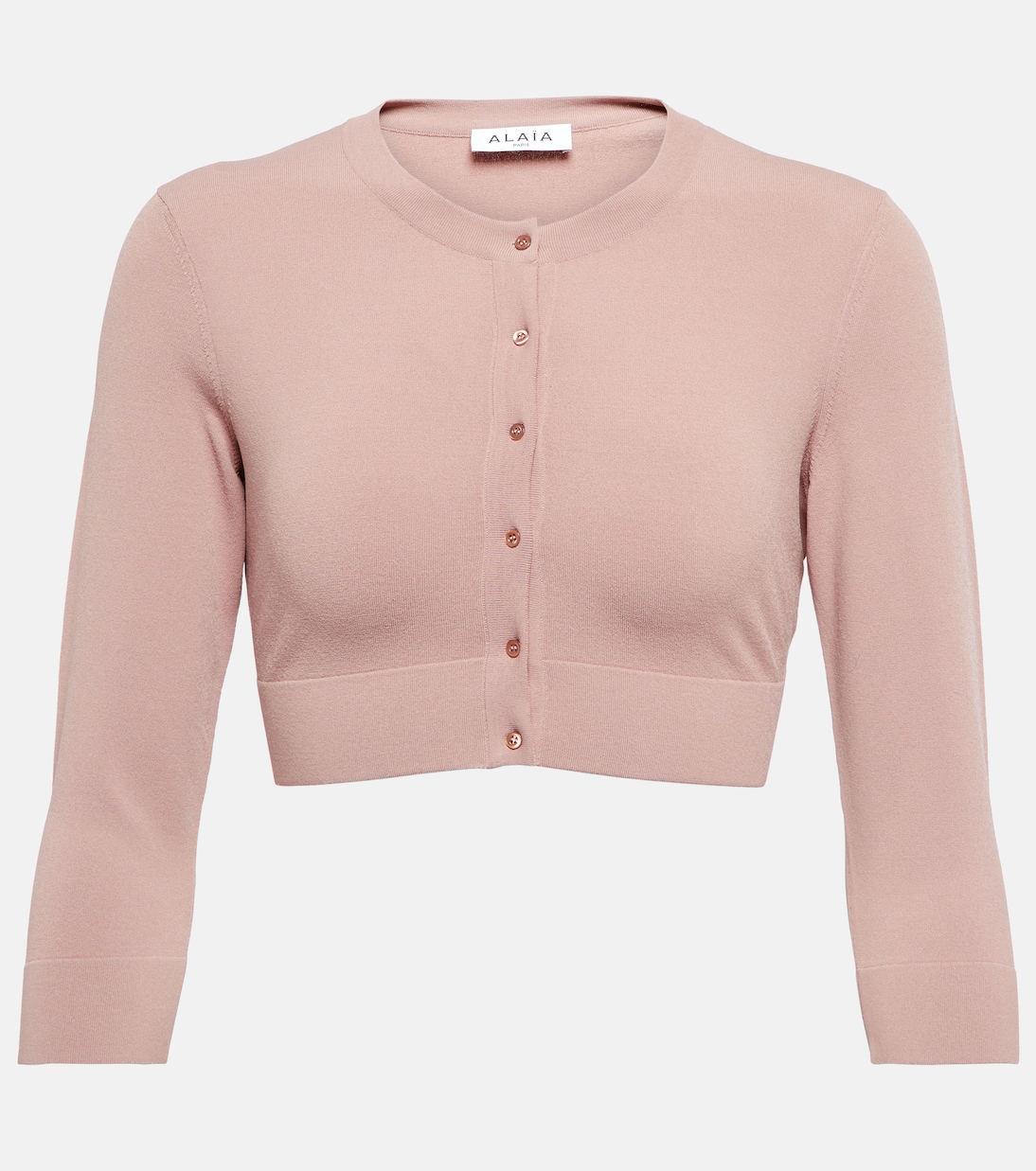 Cropped knit cardigan | Alaïa