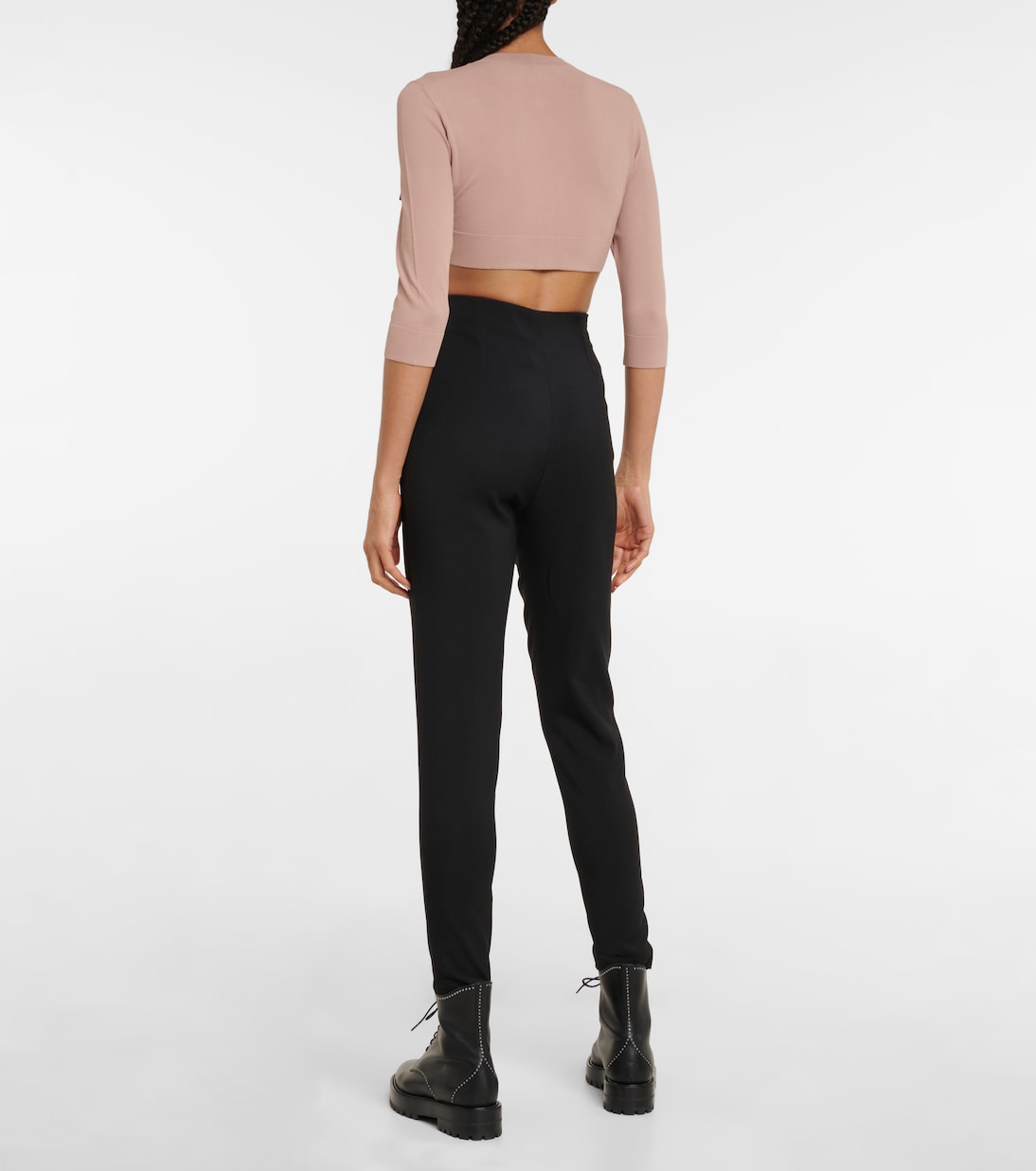 Cropped knit cardigan | Alaïa