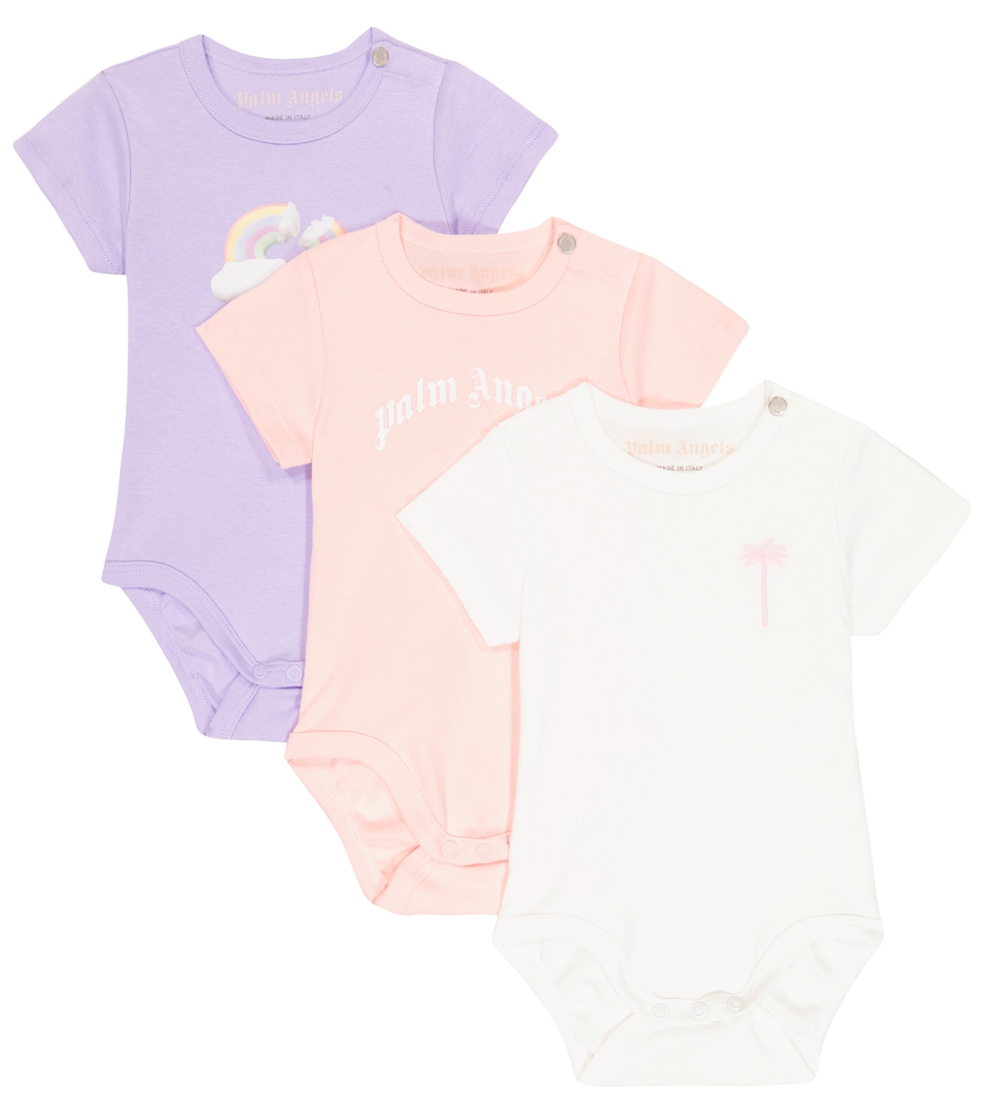 Set di 3 body in cotone | Palm Angels Kids