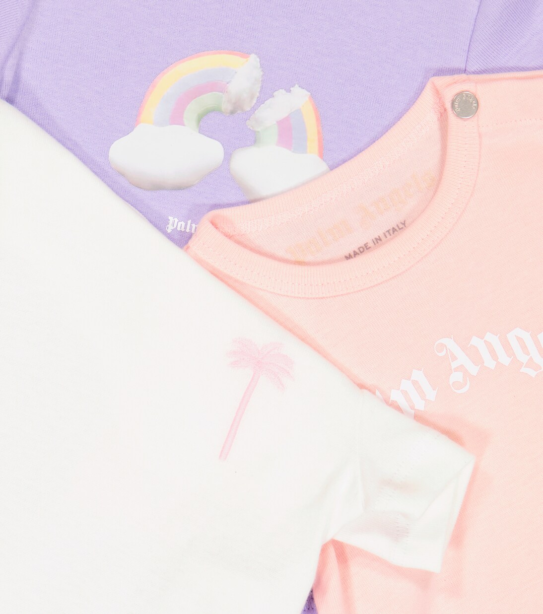 Set di 3 body in cotone | Palm Angels Kids