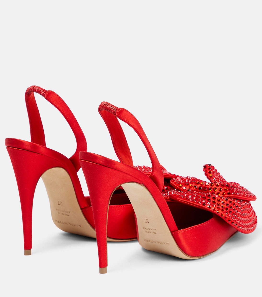 Escarpins en satin à ornements | Magda Butrym