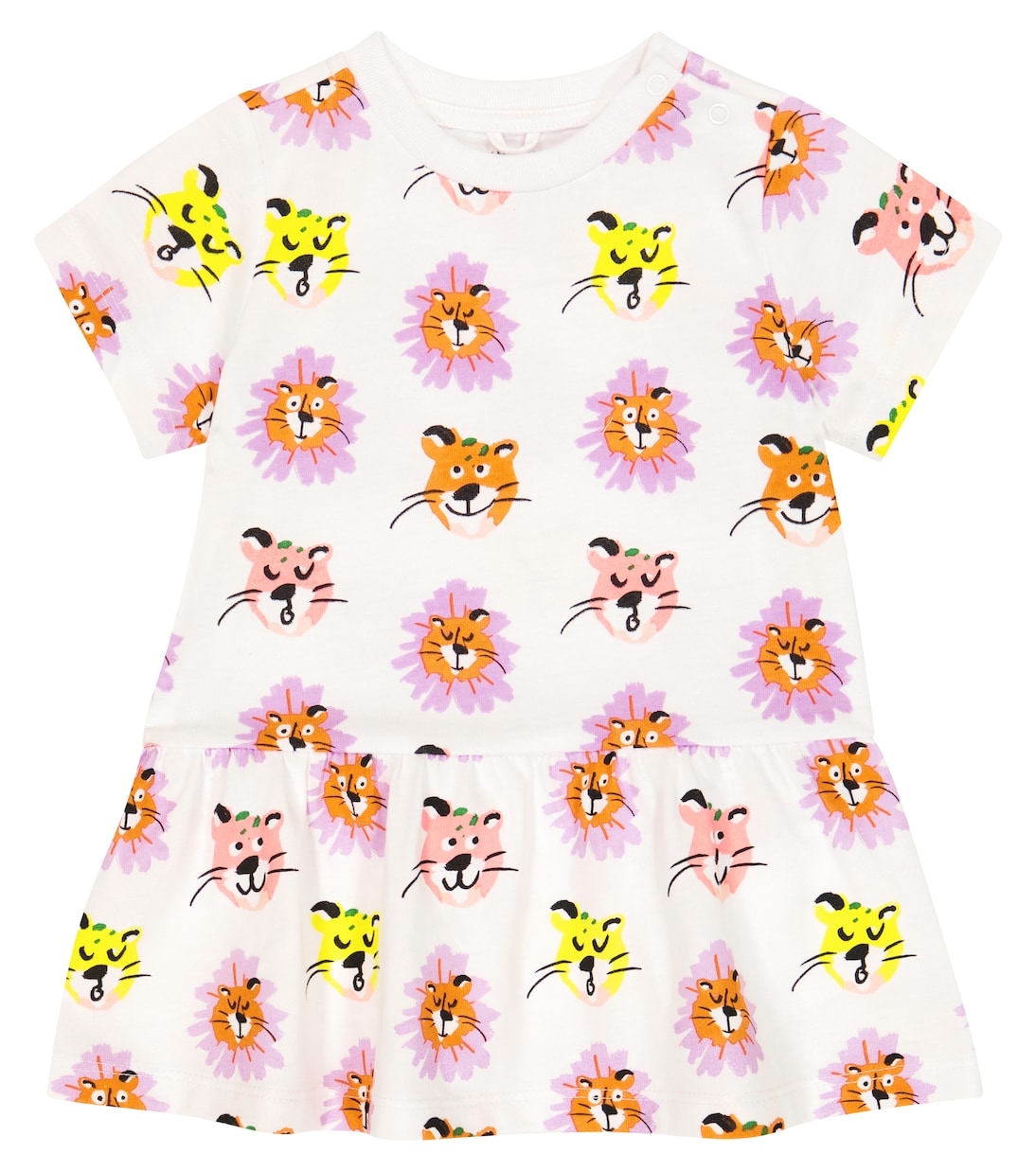 Baby printed cotton dress | Stella McCartney Kids