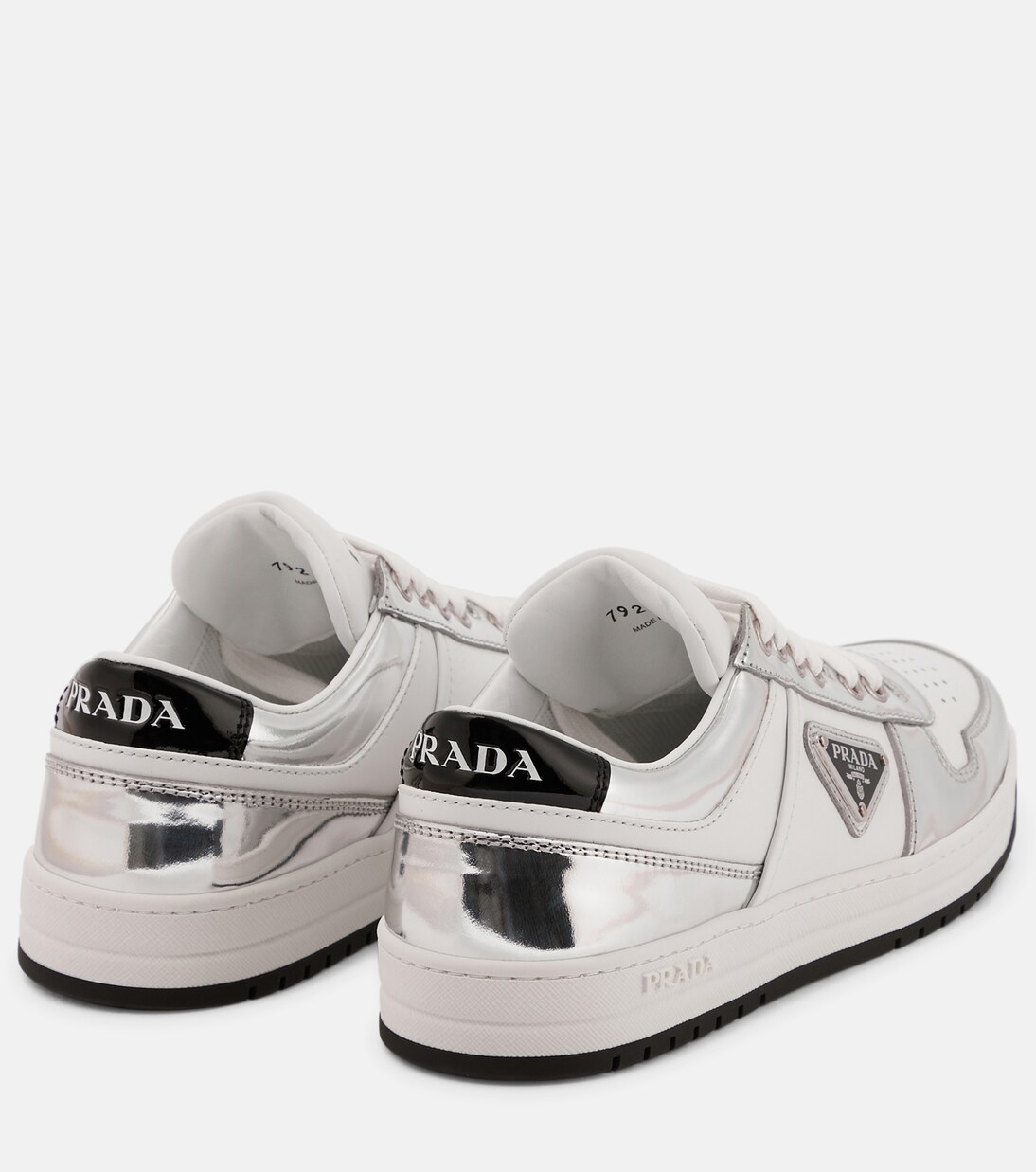Sneakers Downtown in pelle con logo | Prada