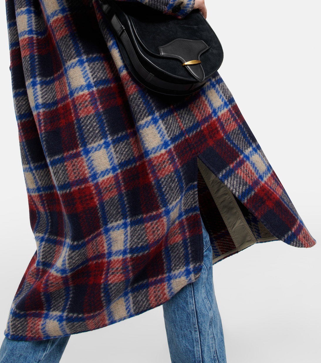 Fontizi checked coat | Marant Etoile