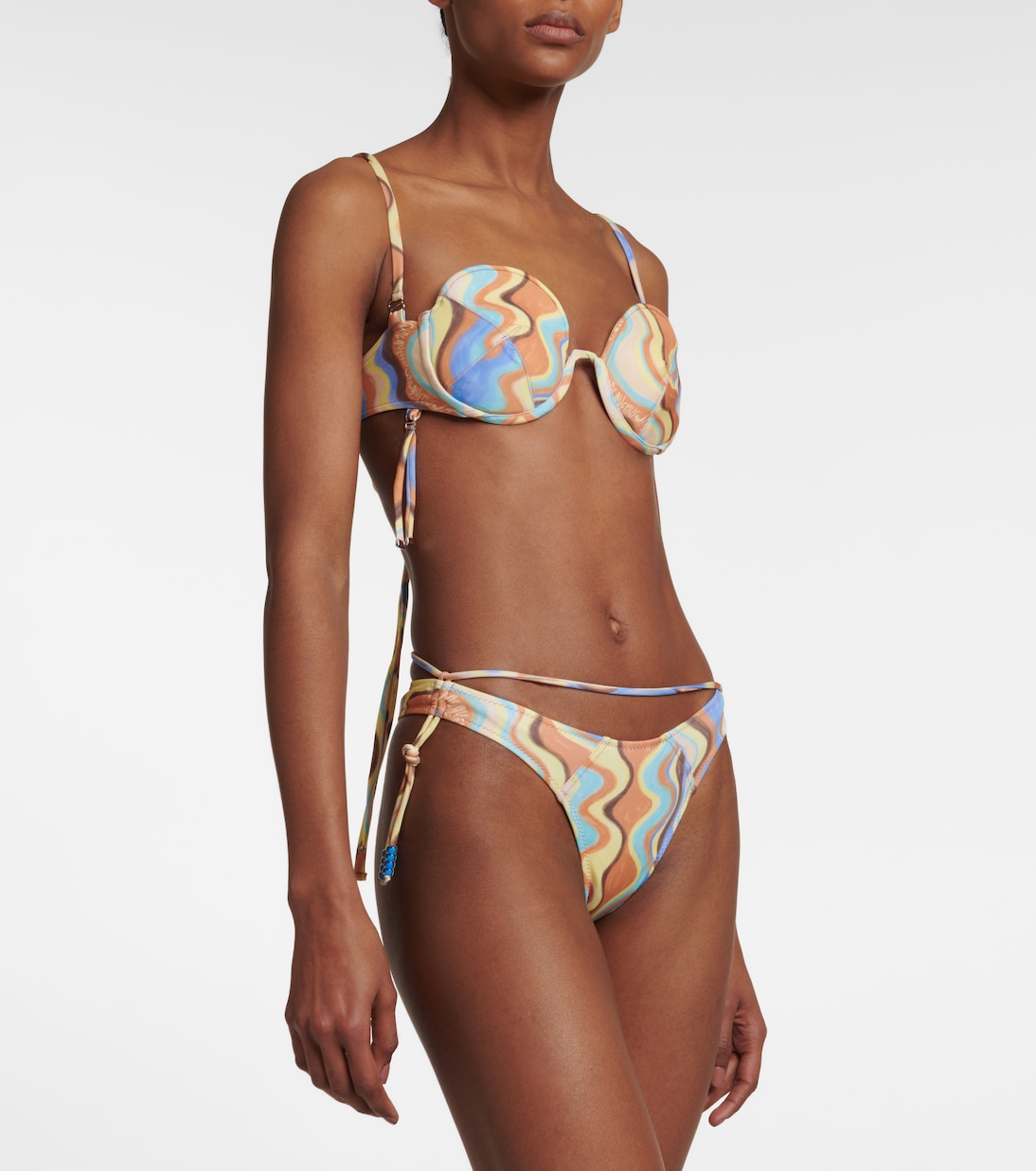Slip bikini Le Bas de Maillot Barco con stampa | Jacquemus