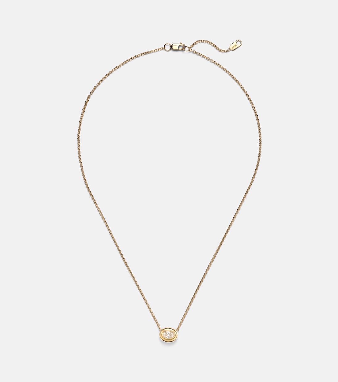Collana in oro 18kt Melissa Kaye Lenox Reign con diamanti, stile giovane e moderno